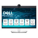 Dell P2424HEB Pro Plus 24-Inch QHD IPS Monitor with Built-in Webcam, USB-C Connectivity, Height Adjustable Stand, Eye Comfort Certified, Black