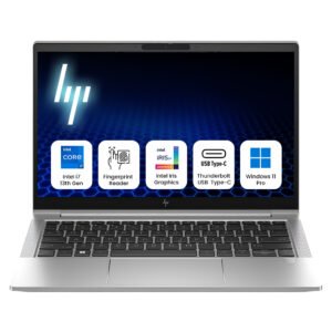 HP EliteBook 830 G10 Laptop – 13.3-inch Full HD IPS Display, Intel Core i7-1365U, 32GB RAM, 1TB SSD, Windows 11 Pro