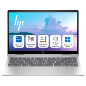 HP Envy x360 14-es1023dx 2-in-1 Laptop – 14-Inch Full HD Touchscreen, Intel Core 7 150U, 16GB RAM, 2TB SSD, Windows 11
