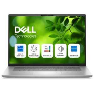 Dell Inspiron 16 Plus 7630 Laptop – 16-Inch WQXGA Display, Intel Core i7-13700H, 64GB RAM, 2TB SSD, Windows 11