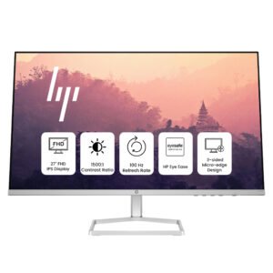 HP Series 5 527sf 27-Inch Full HD IPS Monitor – Sleek Black Design, Anti-Glare Display, and Micro-Edge Bezel