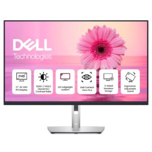Dell P3223DE Pro Plus 31.5-Inch QHD IPS Monitor with USB-C Hub, HDMI, DisplayPort, VGA & USB Connectivity, Height Adjustable Stand, Eye Comfort Certified, Black