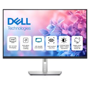 Dell P3223QE Pro Plus 31.5-Inch 4K UHD IPS Monitor with USB-C Hub, HDMI, DisplayPort, VGA & USB Connectivity, Height Adjustable Stand, Eye Comfort Certified, Black