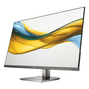 HP S5 527DA Monitor with 27" FHD Display, Built-in Dual Speakers, Height Adjustable Stand, Sleek and Modern Design
