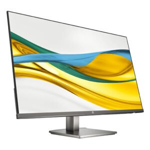 HP S5 527DA Monitor with 27" FHD Display, Built-in Dual Speakers, Height Adjustable Stand, Sleek and Modern Design