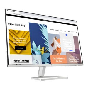 HP Series 5 527sf Monitor with 27" FHD Display, Sleek Black Design, Clear and Vibrant Visuals for Work and Entertainment