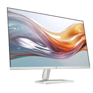 HP S5 527sw Monitor with 27" FHD Display, Sleek White Design, Clear and Vibrant Visuals