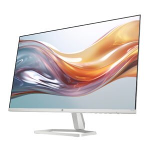 HP S5 527sw Monitor with 27" FHD Display, Sleek White Design, Clear and Vibrant Visuals