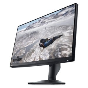 Alienware AW2524HF Gaming Monitor with 25" FHD (1920 x 1080) Fast IPS Display, 500Hz Refresh Rate, 0.5ms Response Time, AMD FreeSync Premium & VESA AdaptiveSync, Ultra-Smooth Motion Clarity for Esports Gaming, Black