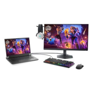 Alienware AW2724HF Gaming Monitor with 27" FHD Fast IPS Display, 360Hz Refresh Rate, 0.5ms Response Time, AMD FreeSync Premium & VESA AdaptiveSync, Designed for Competitive Gaming, Black