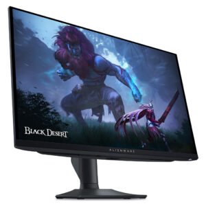 Alienware AW2725DF Gaming Monitor with 27" QHD (2560 x 1440) QD-OLED Display, 360Hz Refresh Rate, 0.03ms Response Time, AMD FreeSync Premium Pro & VESA AdaptiveSync Certified, VESA DisplayHDR True Black 400, Black