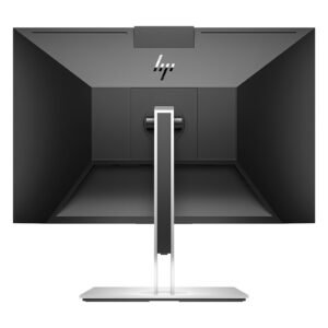 HP E27m G4 QHD USB-C Conferencing Monitor with 27" QHD (2560 x 1440) Anti-Glare IPS Display, Built-in 5MP Camera, Echo-Cancelling Microphone, 2 Speakers, Adjustable Height/Tilt/Swivel/Pivot