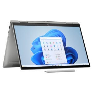 HP 2-in-1 Envy x360 15-fe1082wm Laptop With 15.6-Inch Full HD Touchscreen Display, Intel Core Ultra 7 155U, 16GB of LPDDR5 RAM, 1TB PCIe NVMe M.2 SSD, Integrated Intel Arc Graphics, Windows 11,