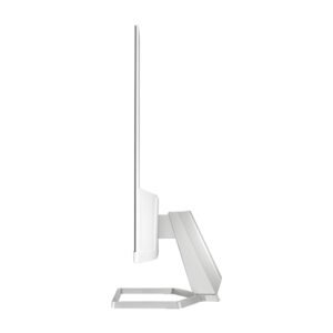 HP S5 524sw Monitor with 23.8" FHD Display, Sleek White Design, Clear Visuals for Work and Entertainment