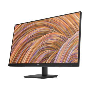 HP V27i G5 Monitor with 27" FHD IPS Display, 75Hz Refresh Rate, 5ms (GtG) Response Time, AMD FreeSync Technology, On-Screen Controls, Low Blue Light Mode, Anti-Glare, Black
