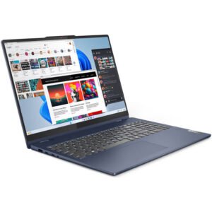 Lenovo 2-in-1 IdeaPad 5 16IRU9 Laptop  With 16" WUXGA IPS 60Hz Display, Intel Core 7 150U, 16GB Soldered LPDDR5x-5200 RAM, 512GB PCIe NVMe M.2 SSD, Integrated Intel® Graphics, Windows 11,