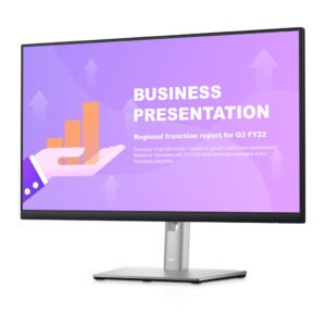 Dell P2422HE 24 Inch IPS FullHD Ultrathin Bezel Monitor With USB-C, DisplayPort, HDMI, USB, Height Adjustable Stand - Black