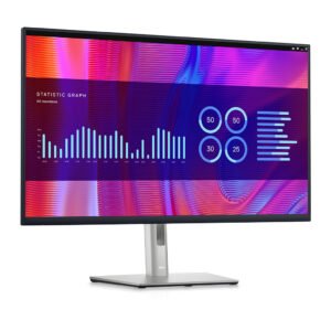 Dell P3223DE Pro Plus Monitor with 31.5" QHD IPS Display, USB-C Hub with HDMI, DisplayPort, VGA & USB Connectivity, Height Adjustable Stand, Eye Comfort Certified, Black