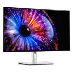 Dell U2724DE UltraSharp Monitor with 27" QHD IPS Display, Integrated Thunderbolt™ Hub, Factory Color Calibrated, Height Adjustable Stand, Eye Comfort Certified, Black