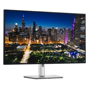 Dell U3225QE UltraSharp Monitor with 32" 4K IPS Display, Integrated USB-C Hub, Factory Color Calibrated, Height Adjustable Stand, Eye Comfort Certified, Black