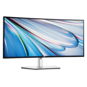 Dell U3425WE UltraSharp Monitor with 34" WQHD Curved IPS Display, Integrated Thunderbolt™ Hub, Factory Color Calibrated, Height Adjustable Stand, Eye Comfort Certified, Black