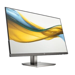 HP S5 524DA Monitor with 23.8" FHD Display, Built-in Dual Speakers, Height Adjustable Stand, Sleek and Modern Design
