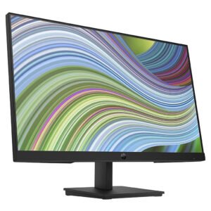 HP P24 G5 Monitor with 23.8" Full HD Edge LED LCD Display, 16:9 Aspect Ratio, Black