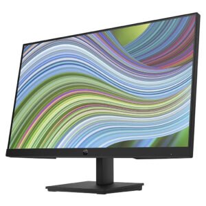 HP P24 G5 Monitor with 23.8" Full HD Edge LED LCD Display, 16:9 Aspect Ratio, Black
