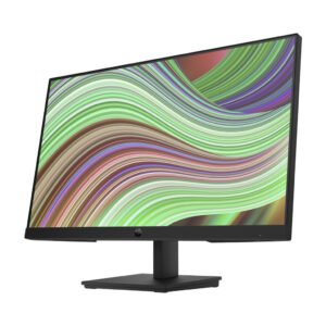 HP P24v G5 Monitor with 23.8" FHD VA Display, 75Hz Refresh Rate, 5ms (GtG) Response Time, 3-Sided Micro-Edge Bezel, Low Blue Light Mode, Tilt Stand, On-Screen Controls, Black