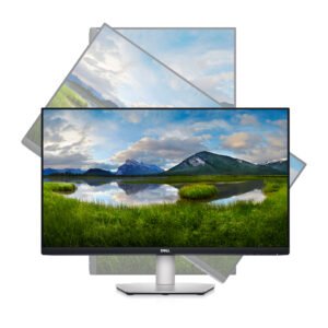 Dell S2721QS Plus Monitor with 27" 4K IPS Display, Height Adjustable & Pivot Stand, 2 x HDMI & DisplayPort Connectivity, Eye Comfort Certified, Black