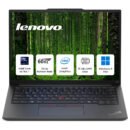 Lenovo ThinkPad E14 Gen 6 Laptop – 14″ WUXGA Display, Intel Core Ultra 7-155H, 16GB RAM, 512GB SSD, Windows 11 Pro, Microsoft Office Professional Lifetime, Black
