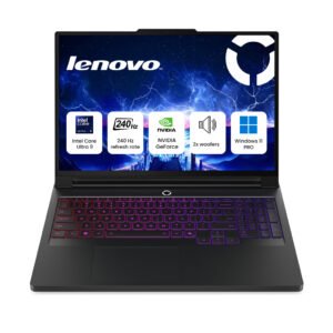 Lenovo Legion Pro 7 16IAX10H Gaming Laptop – 16″ WQXGA Display, Intel Core Ultra 9-275HX, 64GB RAM, 1TB SSD, NVIDIA GeForce RTX 5090 24GB, Windows 11 Pro, Microsoft Office Professional Lifetime, Eclipse Black