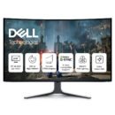 Alienware AW3225QF 32-Inch 4K QD-OLED Curved Gaming Monitor with 240Hz Refresh Rate, 0.03ms Response Time, Dolby Vision, NVIDIA G-SYNC Compatible & VESA AdaptiveSync Certified, Black