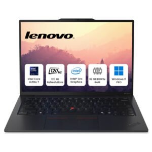 Lenovo ThinkPad X1 Carbon Gen 13 Laptop – 14" 2.8K OLED 120Hz, Intel Core Ultra 7 268V vPro, 32GB RAM, 1TB SSD, Intel Arc Graphics, Windows 11 Pro, Backlit Keyboard, Black