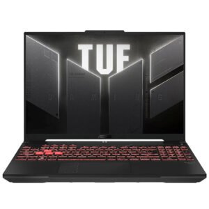 ASUS TUF Gaming A16 , AMD Ryzen 7 7445HS, 16GB RAM, 512GB SSD, NVIDIA RTX 4050 6GB, 16" WUXGA 144Hz Display, Windows 11,FA607NUG