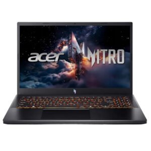 Acer Nitro V 15 Gaming Laptop, 15.6" FHD IPS 165Hz Display, Intel Core i5-13420H, 16GB RAM, 512GB SSD, GeForce RTX 5050 8GB GPU, English Keyboard, Windows 11 Home, Obsidian Black | NH.U1PAA.004