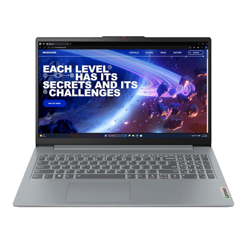 Lenovo IdeaPad Slim 3, Intel Core i5-13420H, 8GB RAM, 512GB SSD, Intel UHD Graphics, 15.6" FHD IPS Display, Backlit Keyboard, Windows 11