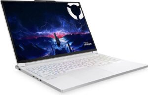 Lenovo LEGION 7 16IAX10 GAMING Core™ Ultra 7 255HX 1TB SSD 32GB 16" (2560x1600) OLED 165Hz WIN11 NVIDIA® RTX 5060 8192MB GLACIER WHITE RGB Backlit Keyboard. 83KY0007US