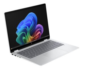 HP OmniBook X Flip AI 14-FM0047 2-IN-1 Core™ Ultra 7 256V 512GB SSD 16GB 14" WUXGA (1920x1200) TOUCHSCREEN WIN11 IR Webcam GLACIER SILVER Backlit Keyboard