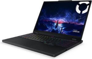 Lenovo Legion 5 15IRX10 Gaming Laptop, 15.1" WQXGA OLED 165Hz Display, Intel Core i7-14700HX, 16GB RAM, 512GB SSD, GeForce RTX 5060 8GB GPU, English K/B, Win11, Eclipse Black | 83LY000LUS