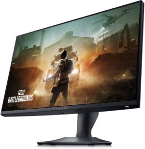 Dell Alienware 25 Gaming Flat Screen Monitor, 25" FHD Fast IPS Display, 360Hz Refresh Rate, 1ms (GtG Extreme) & 0.5ms (GtG Min) Response Time, AMD FreeSync Premium+VESA-Adaptive Sync | AW2523HF