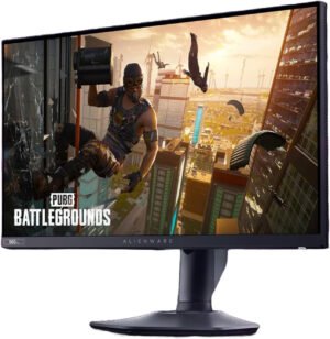 Dell Alienware AW2524HF Gaming Monitor, 24.5" FHD Fast IPS Display, Up to 500Hz Refresh Rate, 0.5ms (GtG Min) Response Time, AdaptiveSync & AMD FreeSync Premium Technology, Black | AW2524HF