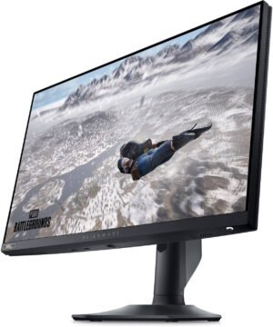 Dell Alienware AW2524HF Gaming Monitor, 24.5" FHD Fast IPS Display, Up to 500Hz Refresh Rate, 0.5ms (GtG Min) Response Time, AdaptiveSync & AMD FreeSync Premium Technology, Black | AW2524HF